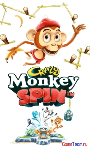 Digital Chocolate \'Crazy Monkey Spin\' - Бананас 4 пандас!